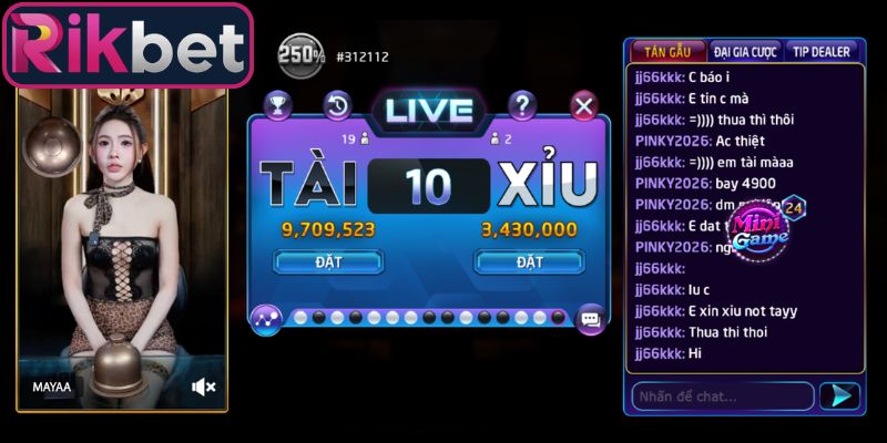 Tài Xỉu Rikbet Trải Nghiệm Casino Cuốn Hút, Dễ Tiếp Cận 4 Nắm rõ luật cùng các cửa chơi trong tài xỉu